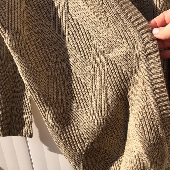 NWT Jones New York - Beige Cardigan Sweater - Large - Picture 4 of 13